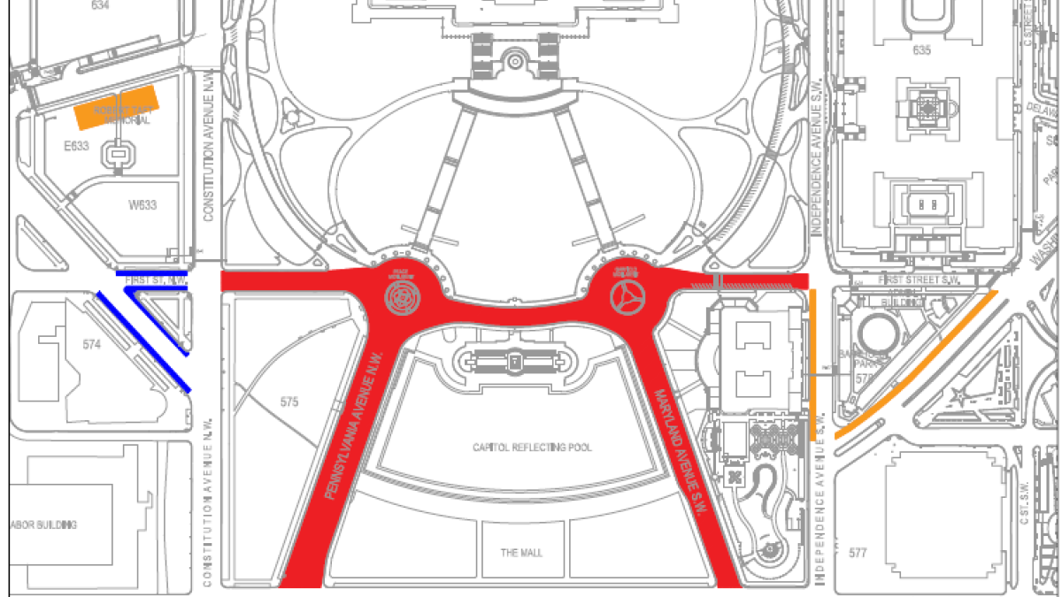 2023 Memorial Day Concert Map 1