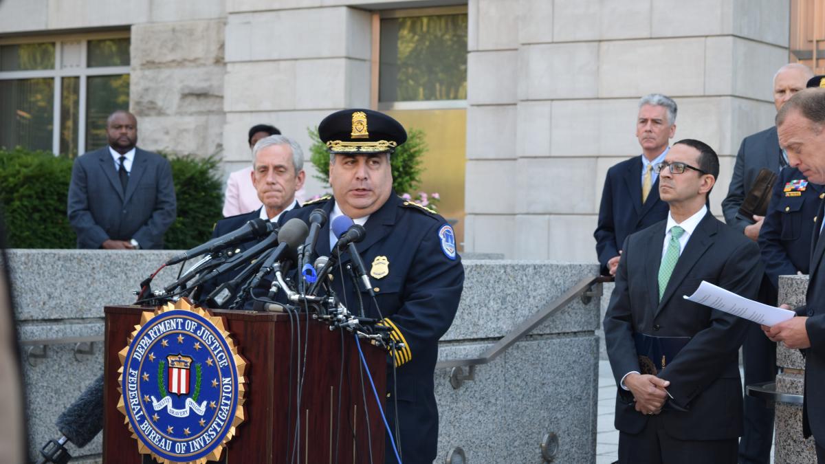 Chief Verderosa Speaks at Joint Press Conference