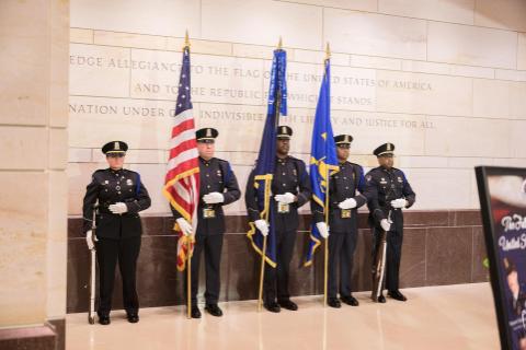 Photo of USCP officers
