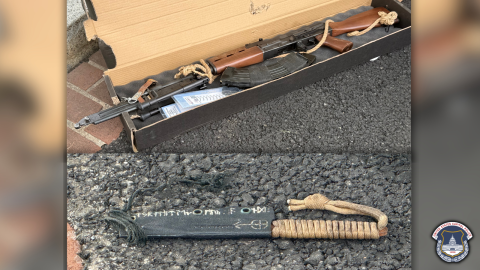 USCP Picture 3 - Gun & Knife