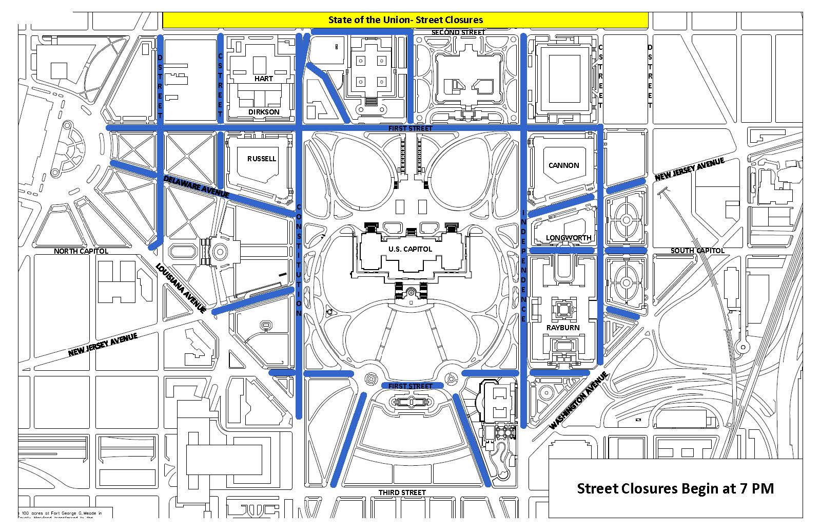 Street Closures    February 4 2020 