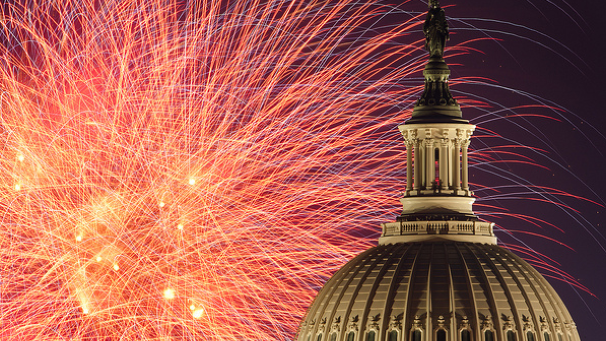 July 4 Dome and Fireworks 2012 