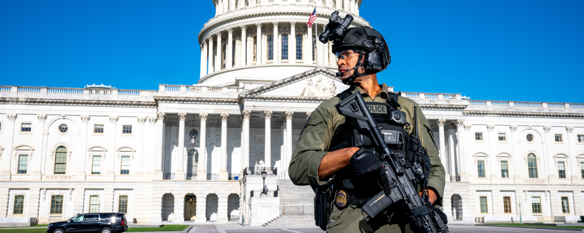USCP SWAT team member