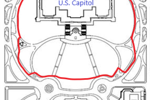 West Front US Capitol Restricted Access